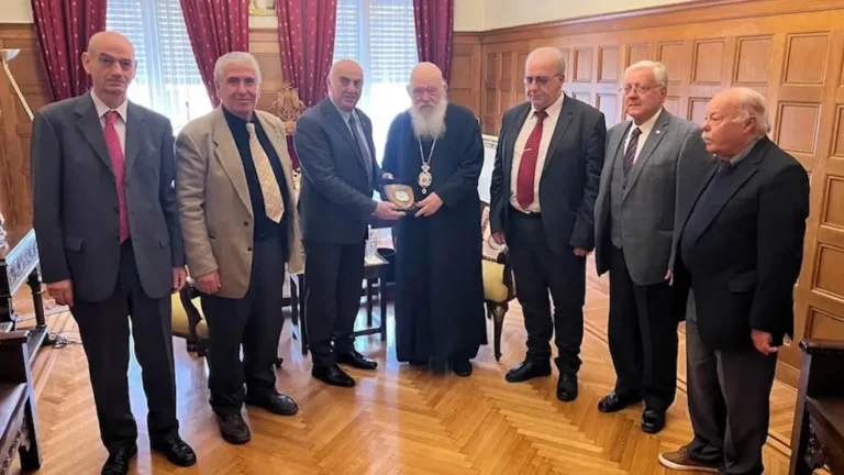 Η ΕΑΑΑ στο Μακαριώτατο Αρχιεπίσκοπο Αθηνών και Πάσης Ελλάδος (ΦΩΤΟ)